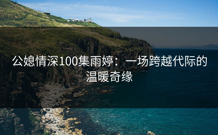 公媳情深100集雨婷：一场跨越代际的温暖奇缘
