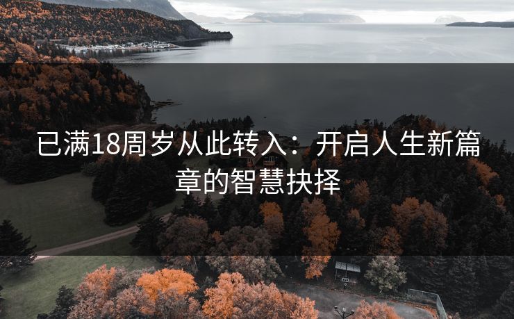 已满18周岁从此转入：开启人生新篇章的智慧抉择